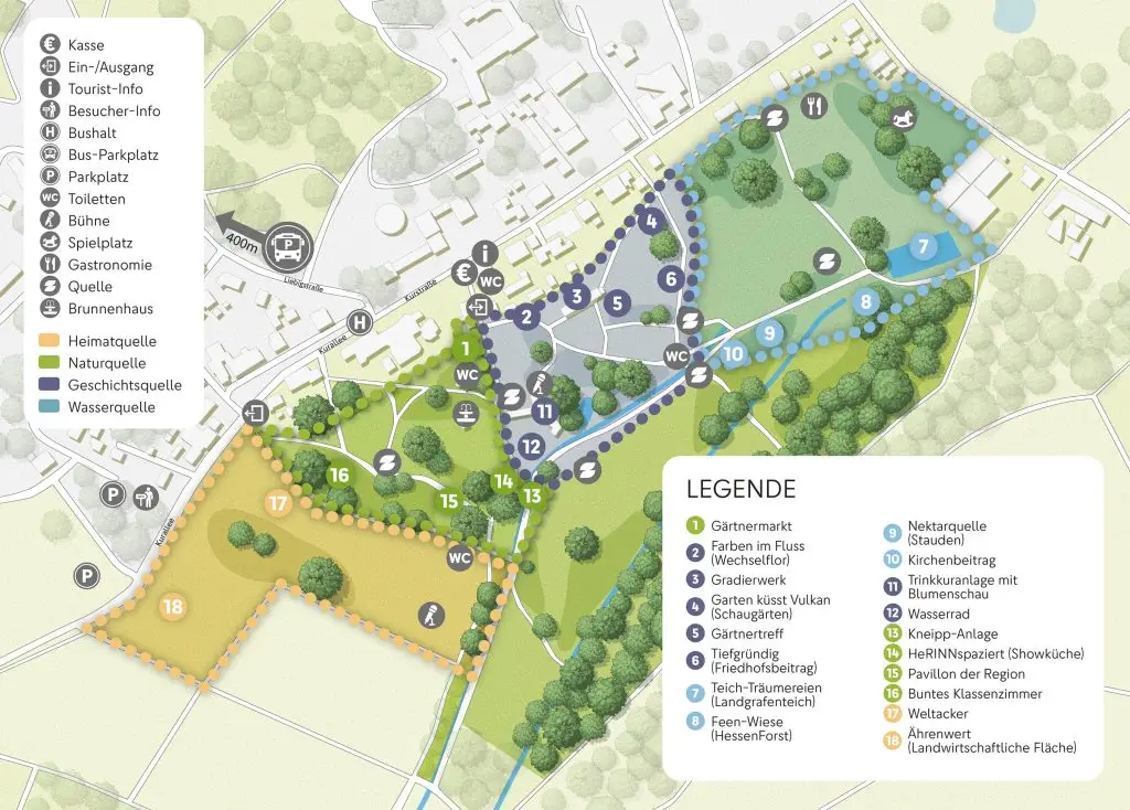 LGS Geländeplan von BadSalzhausen