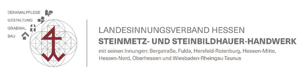 Logo des Landesverband Hessen des Steinmetz- und Bildhauer Handwerk